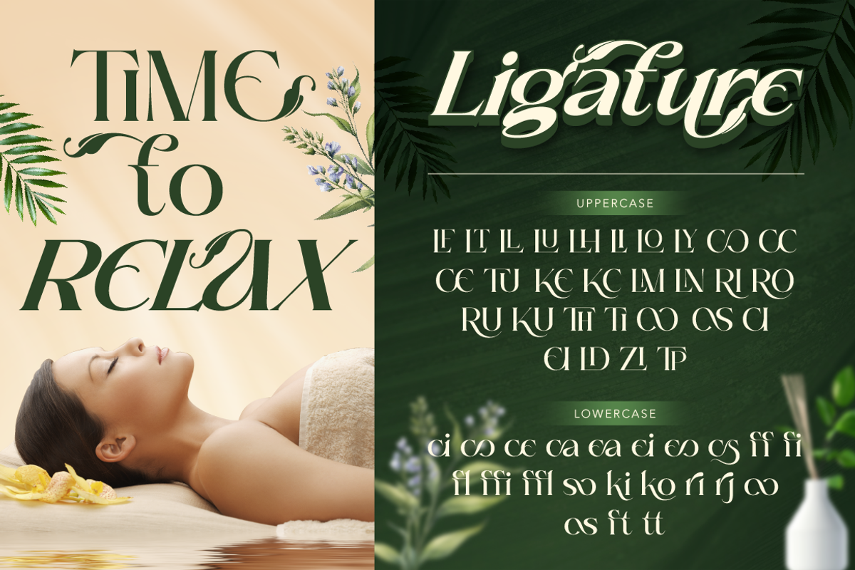 Brideside, a Serif Font by Burntilldead (Photo 8 of 12)