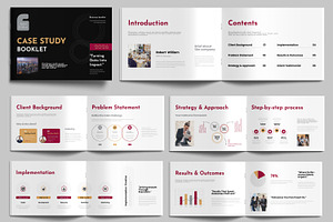 Business Case Study Brochure Design, a Brochure Template by MightyDesign