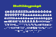 Boldie Slab Font Width, a Slab Serif Font by Fortunes Co (Thumbnail 7 of 12)