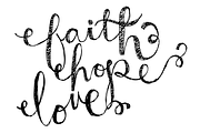 Faith, Hope, Love, a Graphic by Ember & Co (Thumbnail 2 of 5)