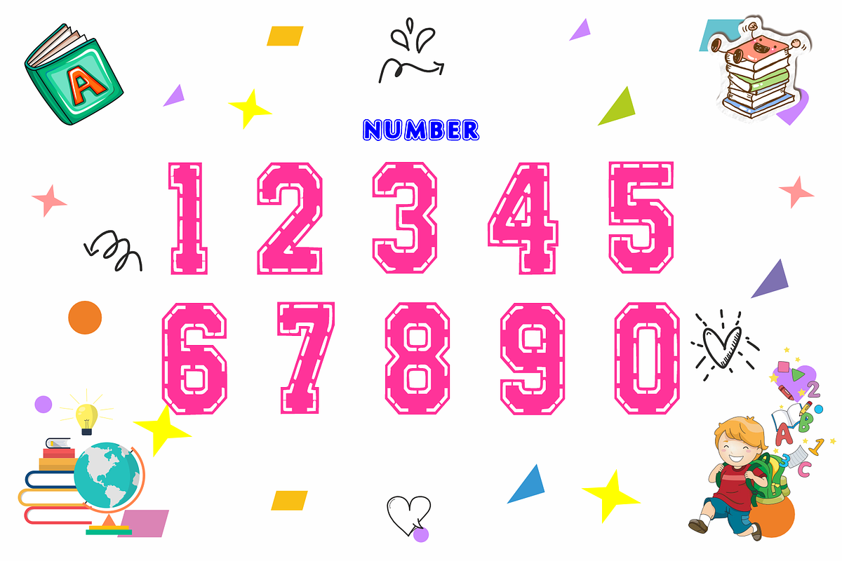 New Teacher - Smart & Playful Font, a Serif Font by KiddoGlyphs Studio (Photo 6 of 6)