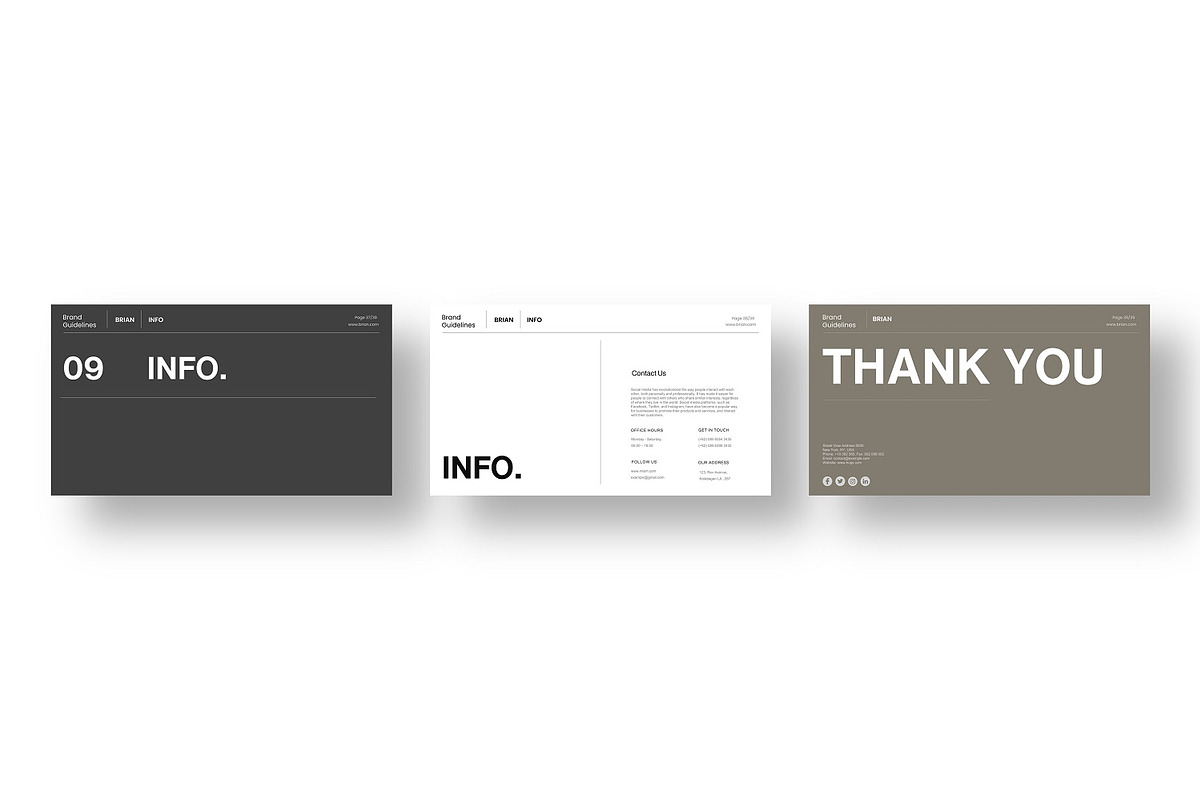 Brian - Business Google Slide, a Presentation Template by Dens Creative Studio (Photo 6 of 6)