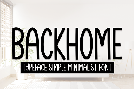 Backhome | Script Font, a Script Font by Scratchones