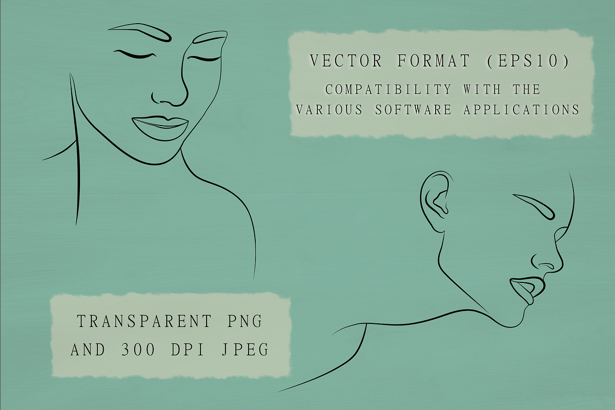 Tattoo women's lines, a Person Illustration by Vinegret -Shop (Photo 2 of 8)