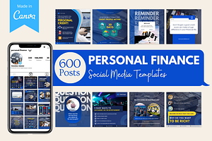 Personal Finance - Canva Templates