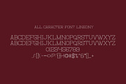 Lineony, a Font by riotama85 (Thumbnail 2 of 6)