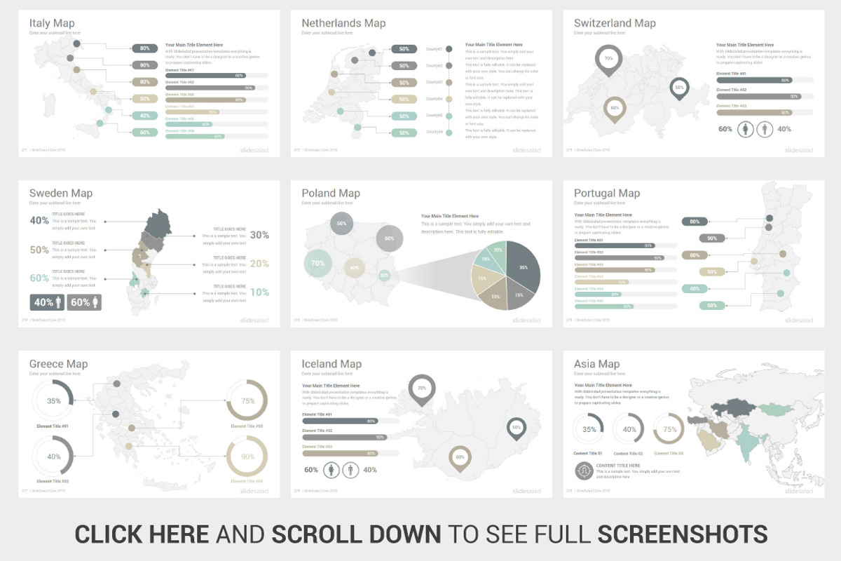 Simplicity Best PowerPoint Template, a Presentation Template by SlideSalad (Photo 35 of 39)