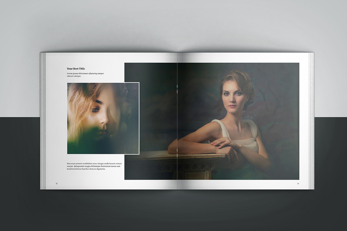 Square Fashion Lookbook / Brochure, a Magazine Template by Template Shop (Photo 9 of 10)