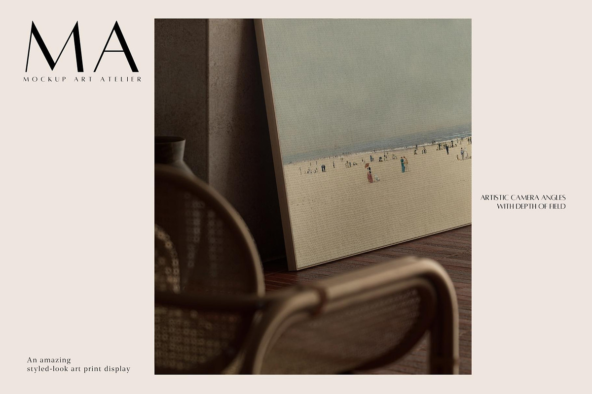 Japandi Frame Mockup Bundle, a Household Mockup by Mockup Art Atelier (Photo 8 of 21)
