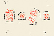 Tigers collection, an Animal Illustration by oxygen_8 (Thumbnail 6 of 6)