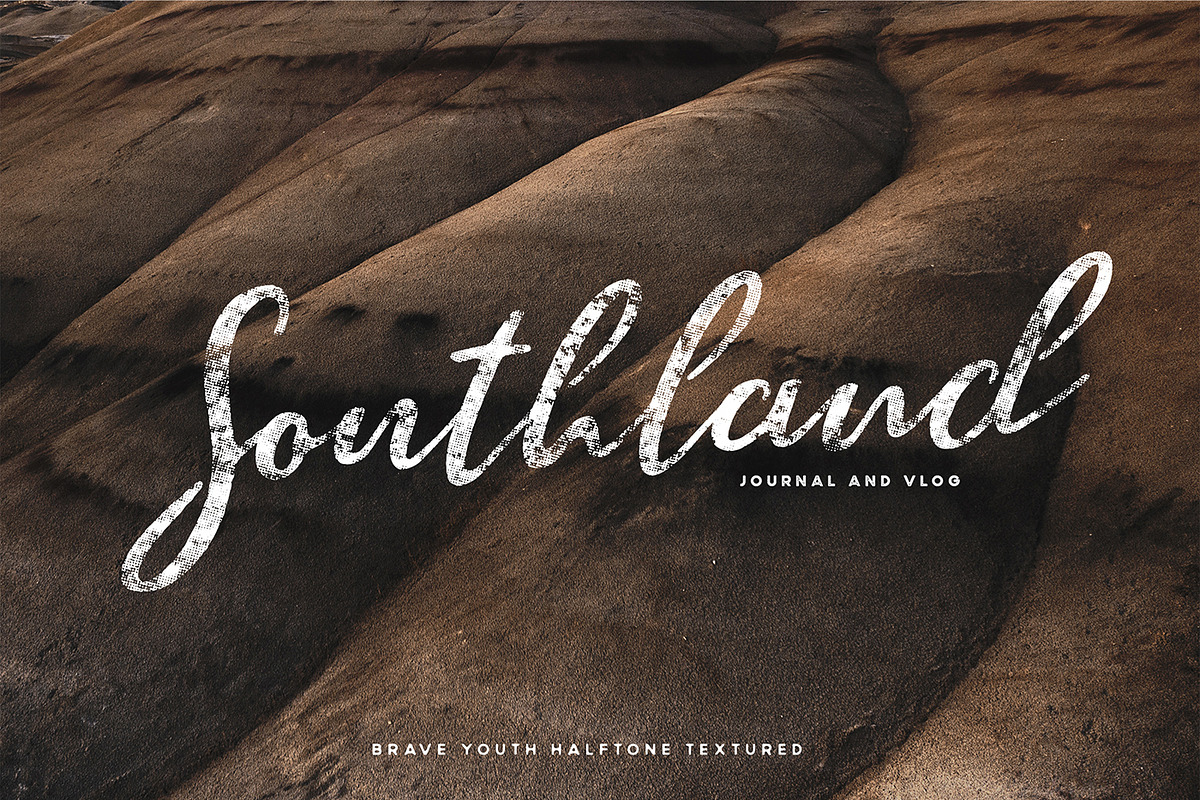 Brave Youth Script Typeface preview 8