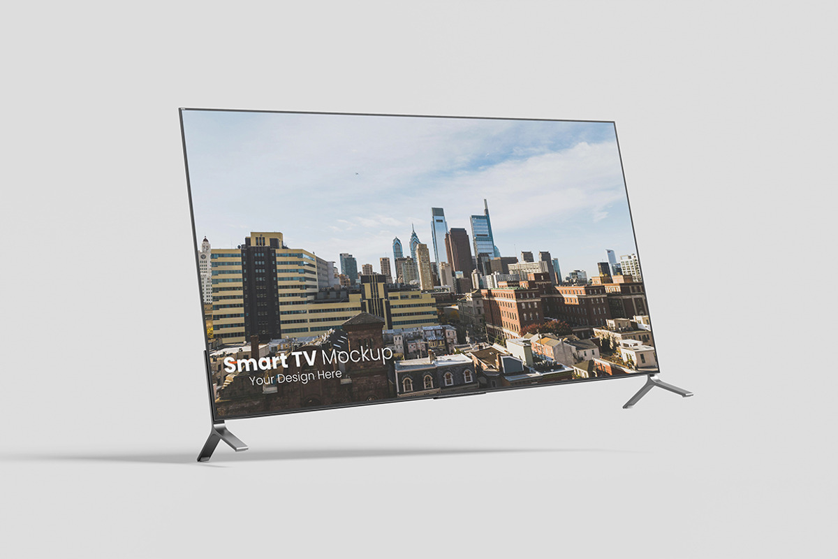 Smart TV Mockup, a Product Mockup by MrLetters (Photo 5 of 5)