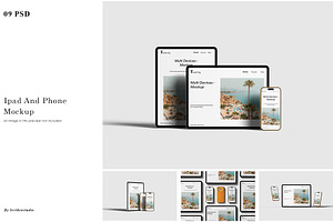 Ipad And Phone Mockup