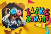 Donad - Cute Handwritten Kids Font, a Script Font by Naistudio (Thumbnail 4 of 7)