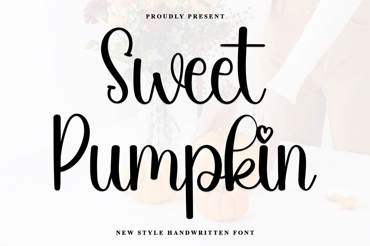 Sweet Pumpkin, a Handwritten Font by InermediaSTUDIO (Photo 1 of 7)