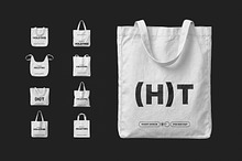 12-in-1 Tote Bag Mockups Bundle by  in Products