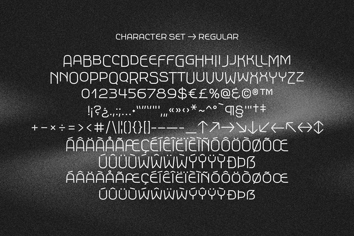 Space Mode typeface, a Font by Justin Penner (Photo 6 of 16)