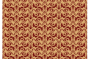 Flower geometric pattern. Seamless, a Decorative Illustration by RODINA