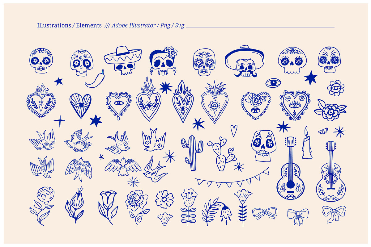 Day of the Dead collection, a Graphic by Marish (Photo 12 of 14)