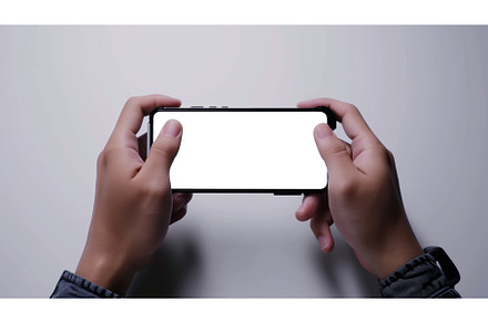A person is holding a smartphone in, a Technology Photo by CREATIVEDEF