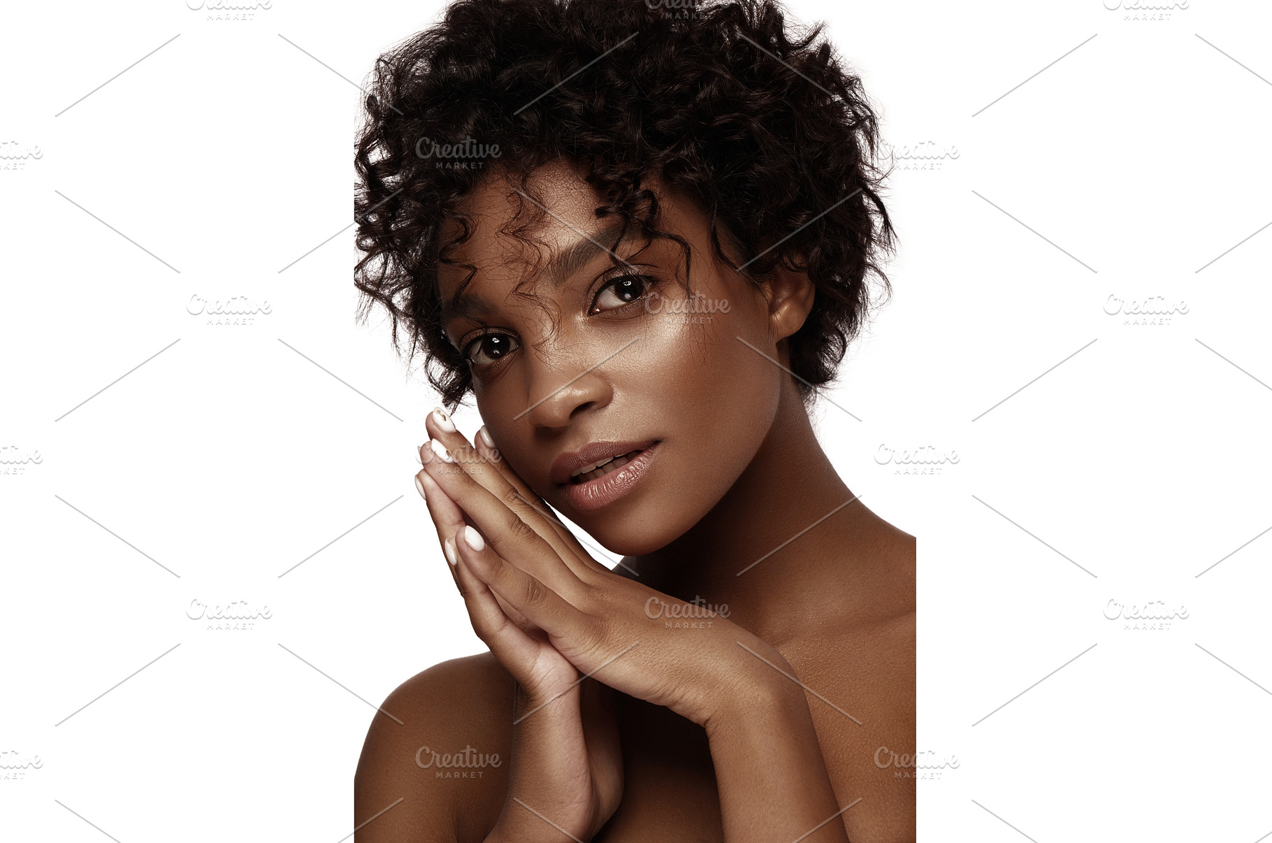 African American skincare models, a Beauty & Fashion Photo by KOBRIN|PHOTO