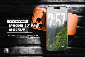 iPhone 17 Pro Mockup