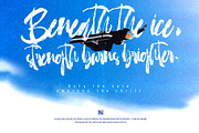 Ensticha - Dry Brush Script, a Handwritten Font by Inviline.co (Thumbnail 8 of 9)