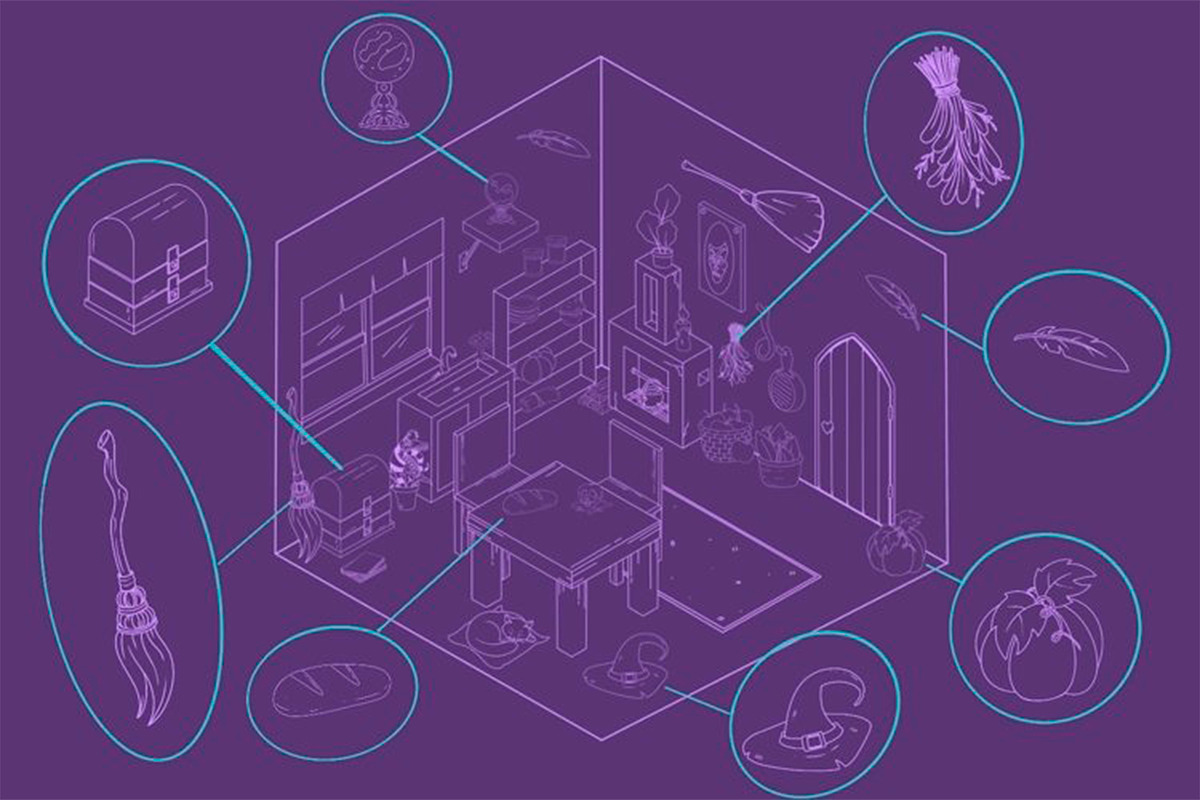 100 Procreate Isometric Halloween, a Brushes & More by Studio Angel Arts (Photo 4 of 5)