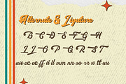 Hamilangton - Retro Display Font, a Script Font by Dhabee (Thumbnail 16 of 17)
