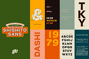 The Yeahright Type Bundle Vol 1, a Font by Yeahright Type (Thumbnail 7 of 11)