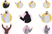 Arab Business People animation, a Templates & Theme by lottie pro (Thumbnail 5 of 11)
