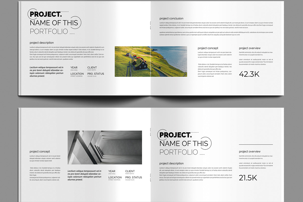 Modern Architecture Portfolio, a Brochure Template by MightyDesign (Photo 3 of 8)