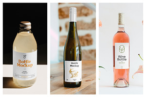 Bottle Packaging Mockups Vol.1