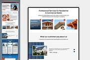 Roofing & Construction Website, a Wix Template by Kitteeh (Thumbnail 9 of 17)