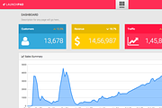 LaunchPad - Responsive Admin, a Bootstrap Template by SWART (Thumbnail 3 of 4)