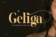 Geliga Elegant Serif Font, a Serif Font by Perfectype (Thumbnail 1 of 8)