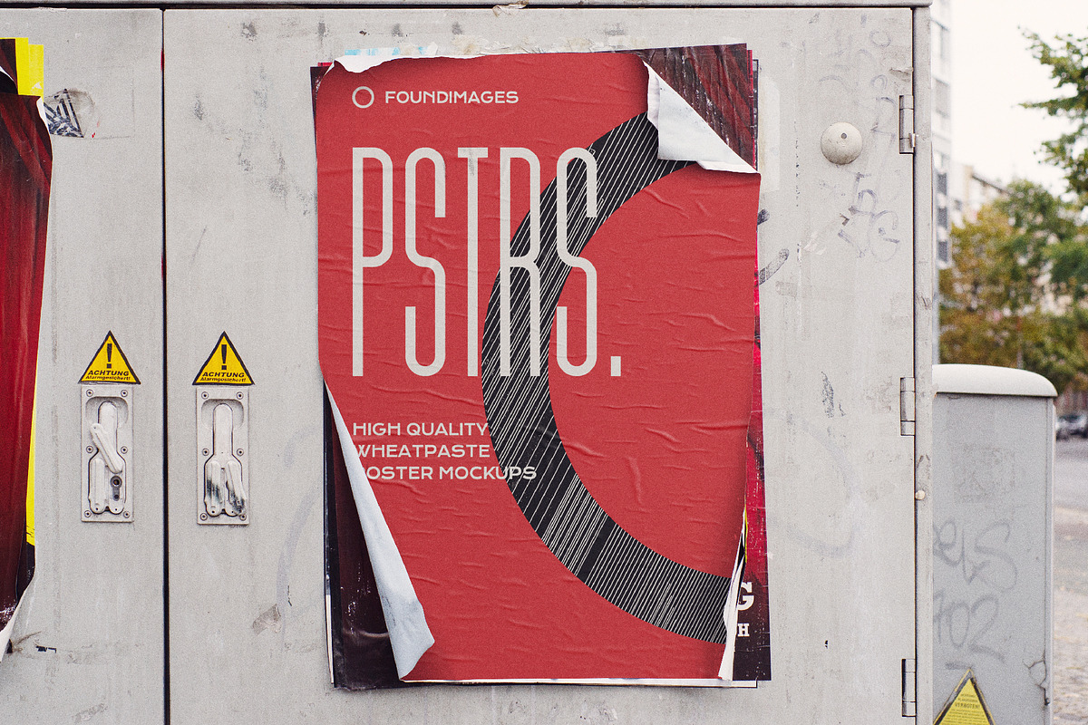 34 poster mockup bundle, an Advertising Mockup by FoundImages (Photo 15 of 34)