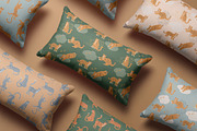 Wild Animals Patterns, a Pattern Graphic by watercolor kamill (Thumbnail 7 of 11)