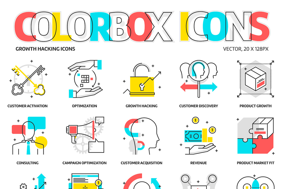Color box icons bundle, an Icon by Howcolour (Photo 9 of 34)