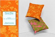 Floral Play Prints & Patterns, a Pattern Graphic by GND ART STUDIO (Thumbnail 4 of 8)