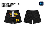 mesh shorts mockup, a Bottom Mockup by yalanois (Thumbnail 1 of 5)
