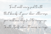 Adelya | Script Font, a Handwritten Font by Scratchones (Thumbnail 6 of 9)