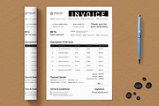 Invoice Template, a Stationery Template by ContestDesign (Thumbnail 1 of 3)