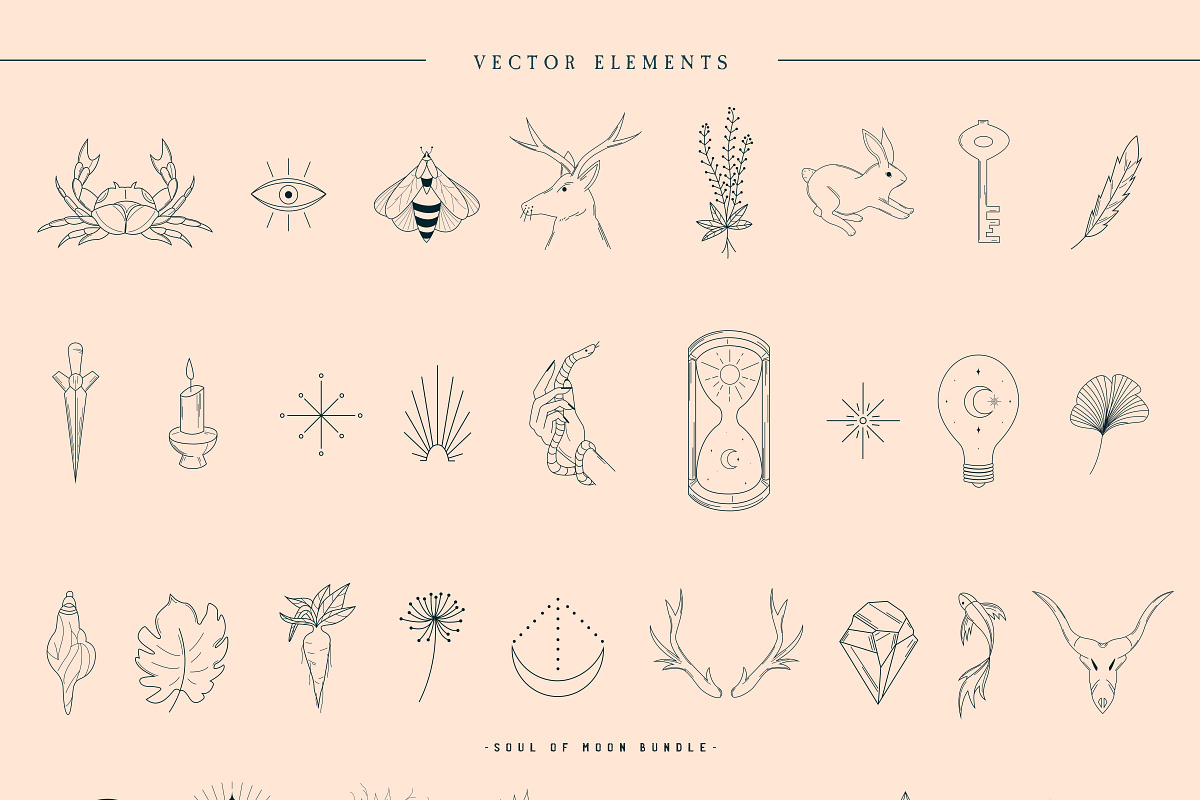 Soul of Moon Bundle//Magical Items, an Illustration by SNIPESCIENTIST (Photo 2 of 22)