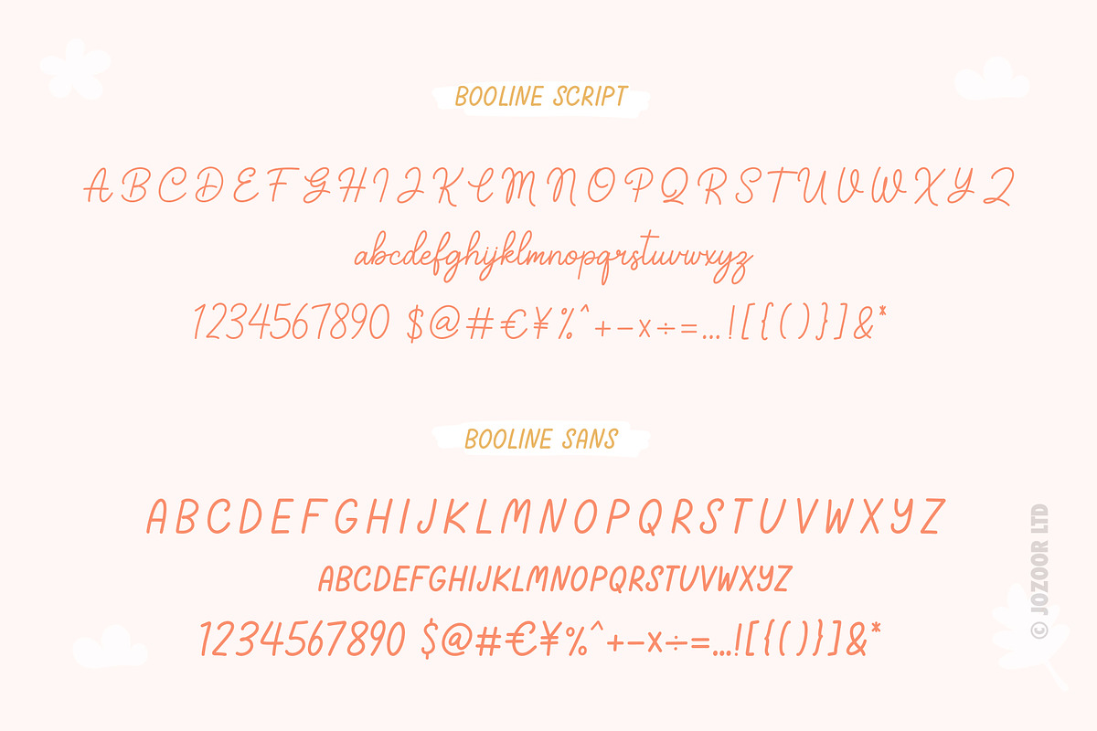 Booline Morning - Monoline Font Duo, a Script Font by Jozoor (Photo 6 of 9)