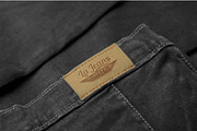 7 Apparel Jeans Labels Logo Mockup, a Bottom Mockup by Assyat (Thumbnail 11 of 16)