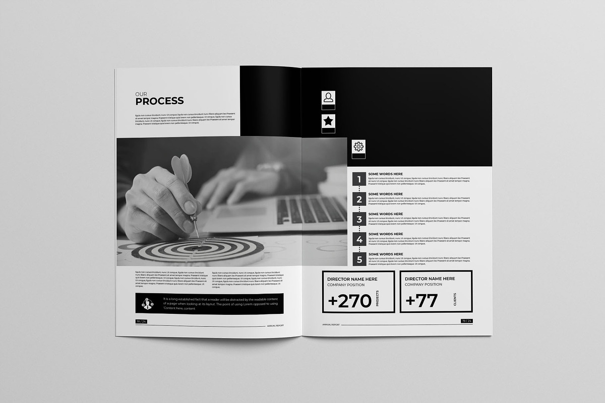 Architecture Annual Report, a Brochure Template by New Lines (Photo 9 of 10)