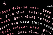 Jacinda - Cute Handwriting Font, a Handwritten Font by Kanink Studio (Thumbnail 9 of 10)