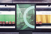 Poster outdoor indoor mockup bundle, an Advertising Mockup by FoundImages (Thumbnail 7 of 64)