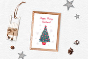 Christmas postcards printable, a Card Template by CreativeByLu (Thumbnail 5 of 5)